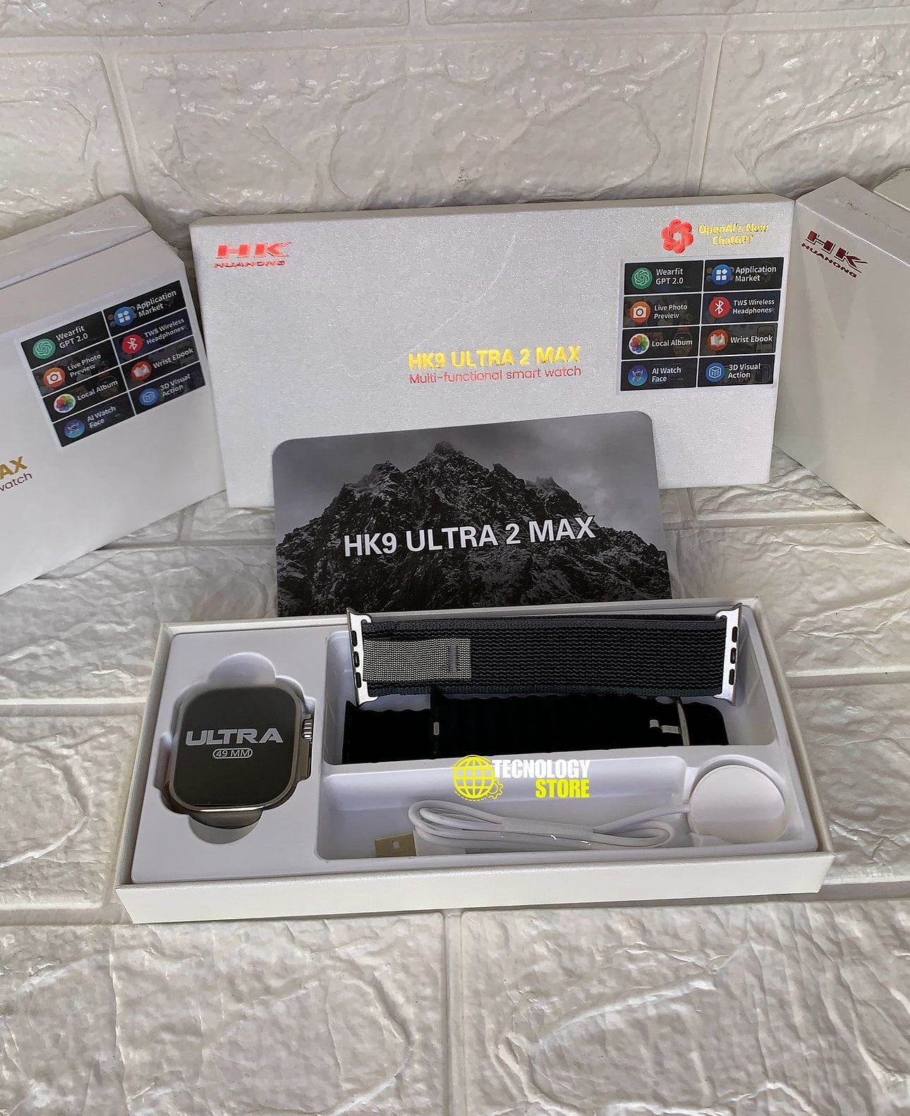 🧬2024 Ultra SmartWatch | Amoled HD Display |Chat GPT